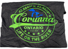 Load image into Gallery viewer, Corunna Clothing Line Vintage Heather T-Shirts Unisex. Canadian Made !
