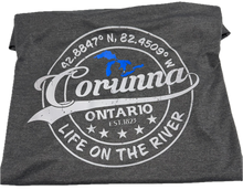 Load image into Gallery viewer, Corunna Clothing Line Vintage Heather T-Shirts Unisex. Canadian Made !