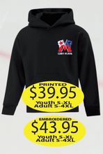 Load image into Gallery viewer, Lady Flags Hoodie with Left Chest logo printed or embroidered