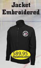 Load image into Gallery viewer, Hawks Soft Shell Jacket with logo embroidered