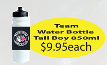 Load image into Gallery viewer, Hawks Water Bottle Tall Boy 850ml Pop Top