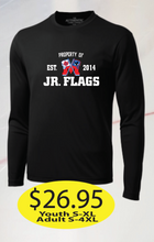 Load image into Gallery viewer, JR Flags Dry Fit Long Sleeve with Est. 2014 Logo printed
