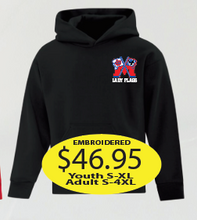 Load image into Gallery viewer, Lady Flags Hoodie with Left Chest logo embroidered