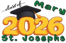 Load image into Gallery viewer, Graduation 2026 #01 CARTOON STYLE Lawn Sign includes yard stake
