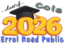 Load image into Gallery viewer, Graduation 2026 #01 CARTOON STYLE Lawn Sign includes yard stake