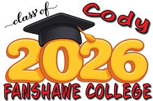 Load image into Gallery viewer, Graduation 2026 #01 CARTOON STYLE Lawn Sign includes yard stake