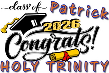 Load image into Gallery viewer, Graduation 2026 #02 CLASSIC Lawn Sign includes yard stake