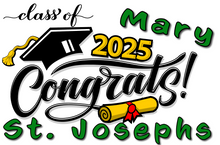Load image into Gallery viewer, Graduation #01 Lawn Sign includes yard stake