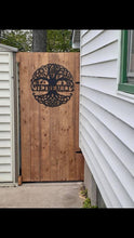 Load image into Gallery viewer, Celtic Tree Of Life 18-36" , 14 ga metal , powder coated.