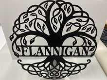 Load image into Gallery viewer, Celtic Tree Of Life 18-36" , 14 ga metal , powder coated.