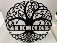 Load image into Gallery viewer, Celtic Tree Of Life 18-36" , 14 ga metal , powder coated.