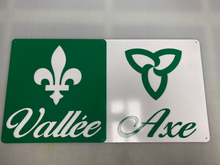 Load image into Gallery viewer, Company Logo Services 18"-120" , 14 ga metal, powder coated