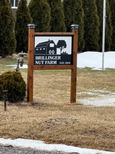 Load image into Gallery viewer, Company Logo Services 18"-120" , 14 ga metal, powder coated