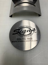 Load image into Gallery viewer, Coaster Set of 6 Custom Fibre Laser Stainless 4" Round