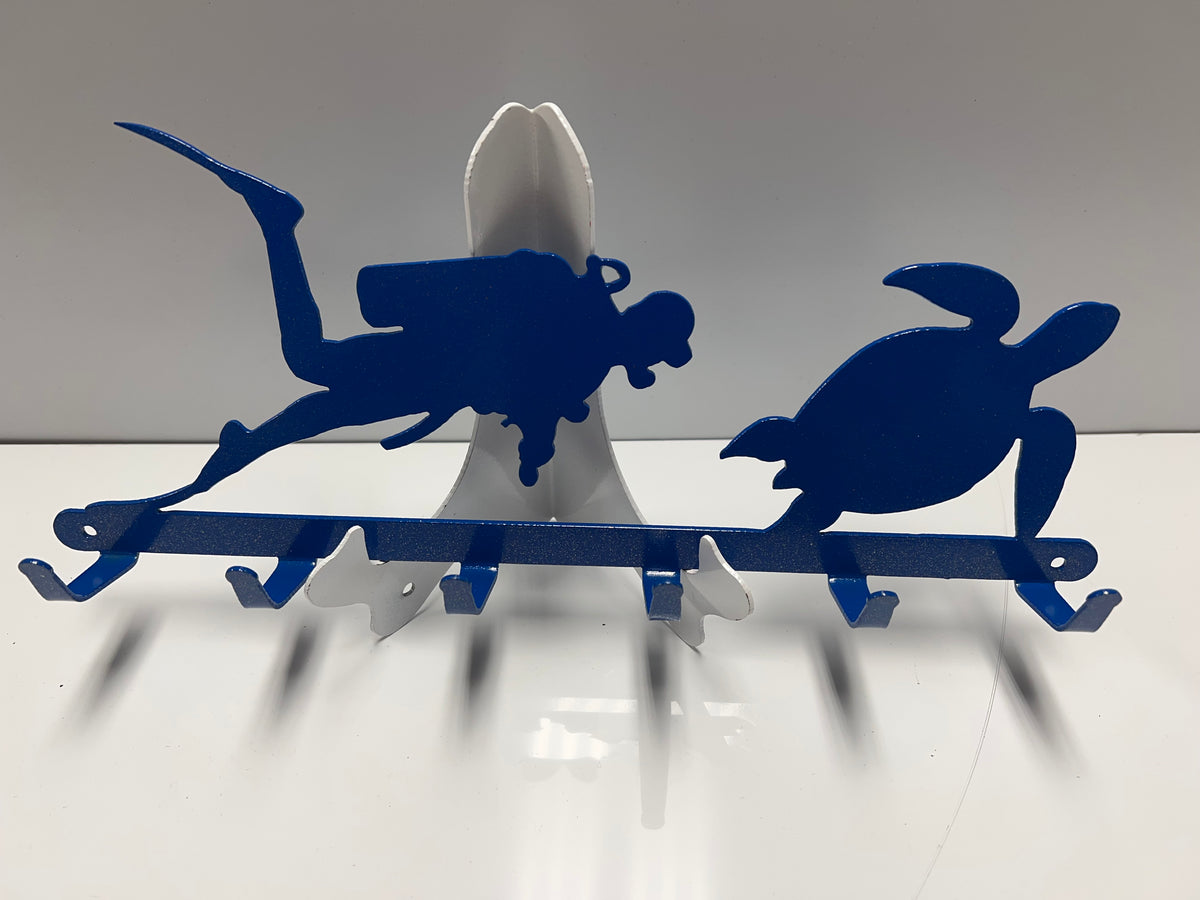 Diver Scene , Key,Leash,Mask Hooks Dynamic Graffix Signs and More Inc.