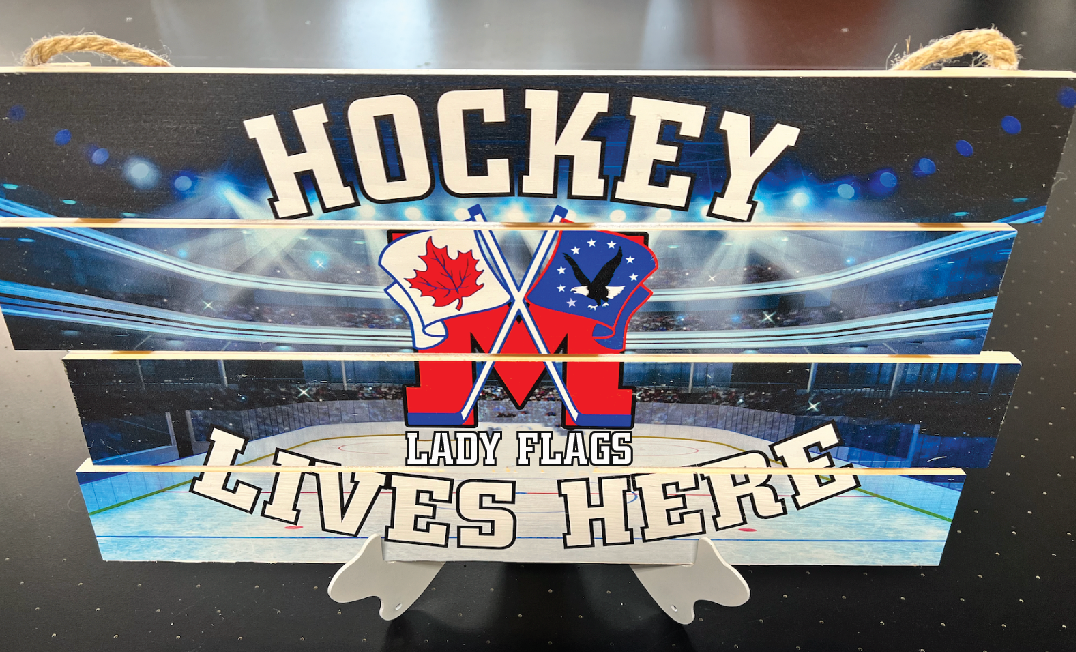 Lady Flags Custom Wooden Sign Dynamic Graffix Signs and More Inc.