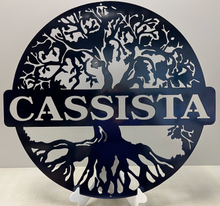 Load image into Gallery viewer, Tree Of Life 18-36" , 14 ga metal , powder coated