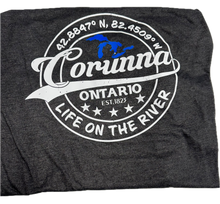 Load image into Gallery viewer, Corunna Clothing Line Vintage Heather T-Shirts Unisex. Canadian Made !
