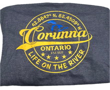 Load image into Gallery viewer, Corunna Clothing Line Vintage Heather T-Shirts Unisex. Canadian Made !
