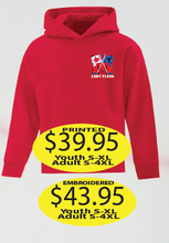 Load image into Gallery viewer, Lady Flags Hoodie with Left Chest logo printed or embroidered

