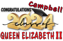 Load image into Gallery viewer, Graduation  #01 Lawn Sign includes yard stake
