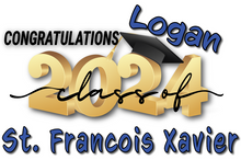 Load image into Gallery viewer, Graduation  #01 Lawn Sign includes yard stake.
