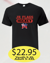 Load image into Gallery viewer, JR Flags Dry Fit Short Sleeve with Hockey Logo printed
