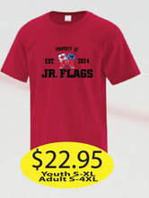 Load image into Gallery viewer, JR Flags Dry Fit Short Sleeve with Est. 2014 Logo printed
