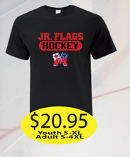 Load image into Gallery viewer, JR Flags Cotton Short Sleeve with Hockey Logo printed
