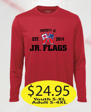 Load image into Gallery viewer, JR Flags Cotton Long Sleeve with EST.2014 Logo printed
