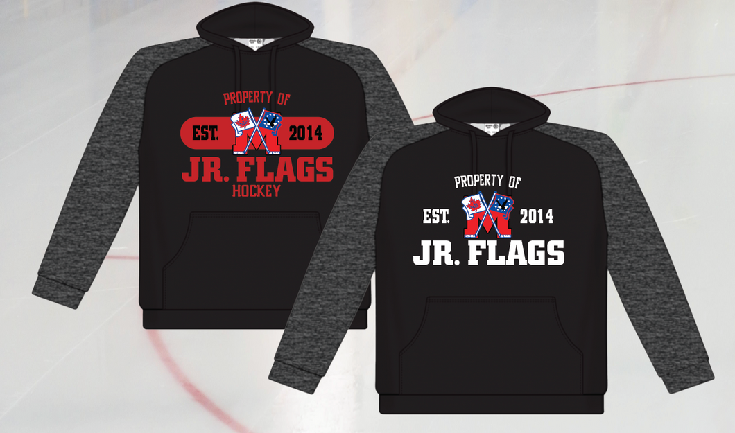 JR Flags Hoodie #1 est 2014 Logo Printed