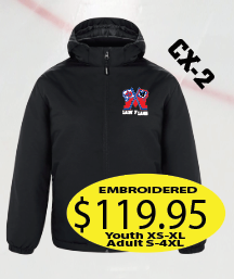 Lady Flags CX2 WINTER Jacket with Logo Embroidered