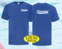 Load image into Gallery viewer, St Clair Current Performance short sleeve T-shirt with Left Chest and Back LARGE Logo printed
