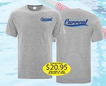Load image into Gallery viewer, St Clair Current Performance short sleeve T-shirt with Left Chest and Back LARGE Logo printed
