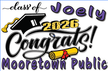 Load image into Gallery viewer, Graduation 2026  #02 CLASSIC Lawn Sign includes yard stake
