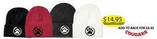 Load image into Gallery viewer, Colonel Cameron Toque with Logo Embroidered.
