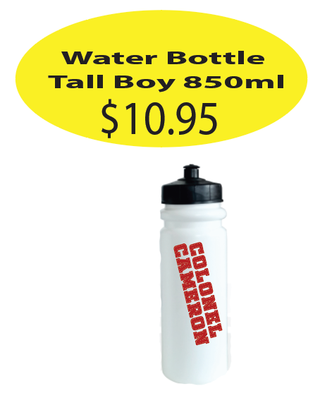 Colonel Cameron Official Water Bottle