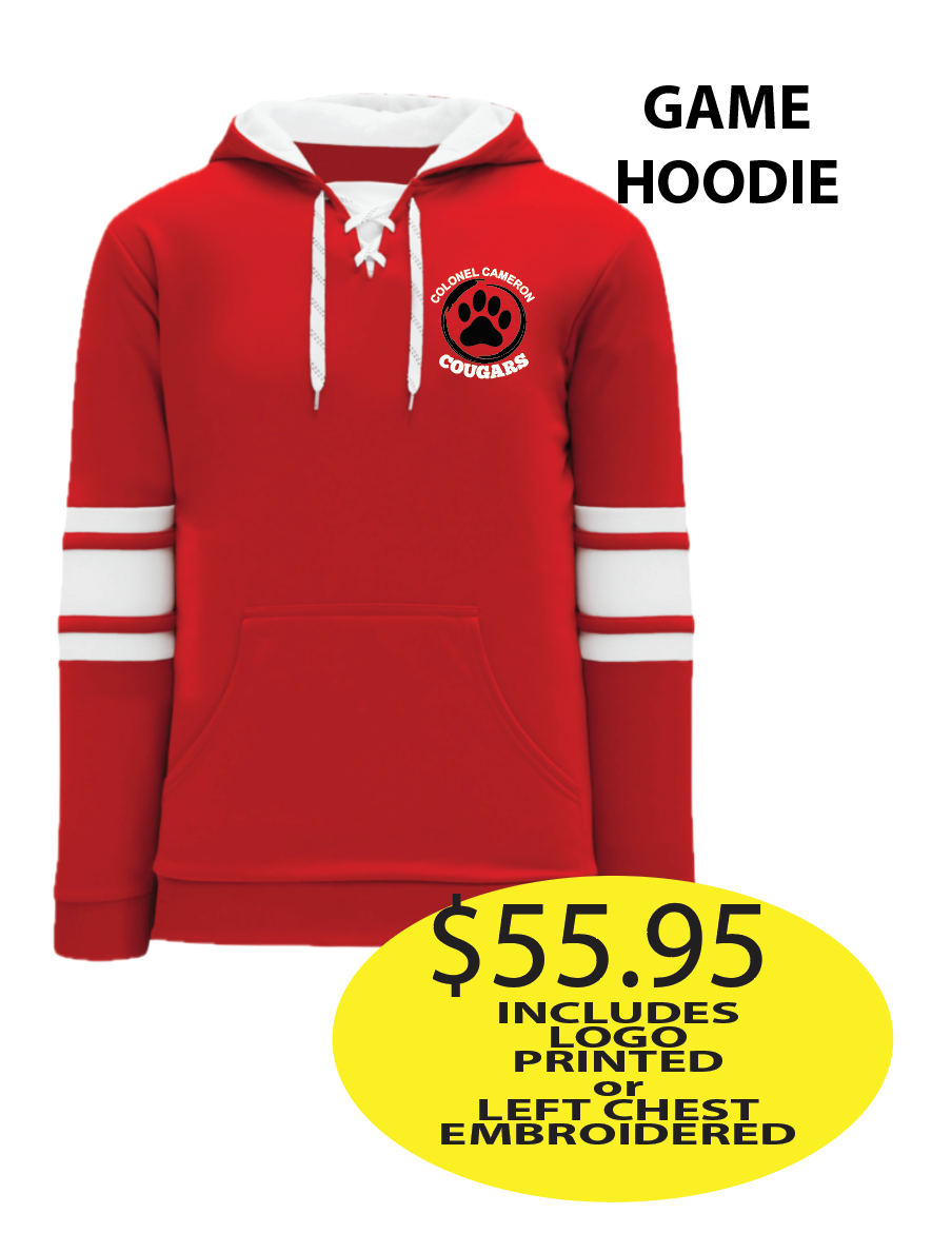 Colonel Cameron Game Hoodie Left Chest Embroidered Only