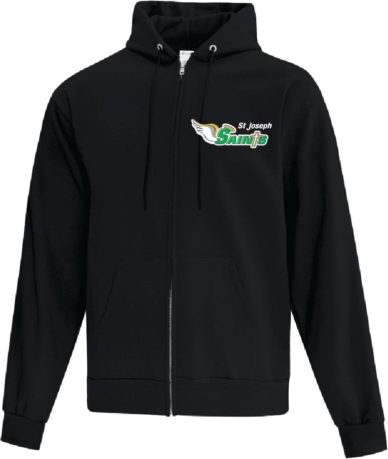 St Joseph Saints Full Zip Hoodie with Large Logo EMBROIDERED