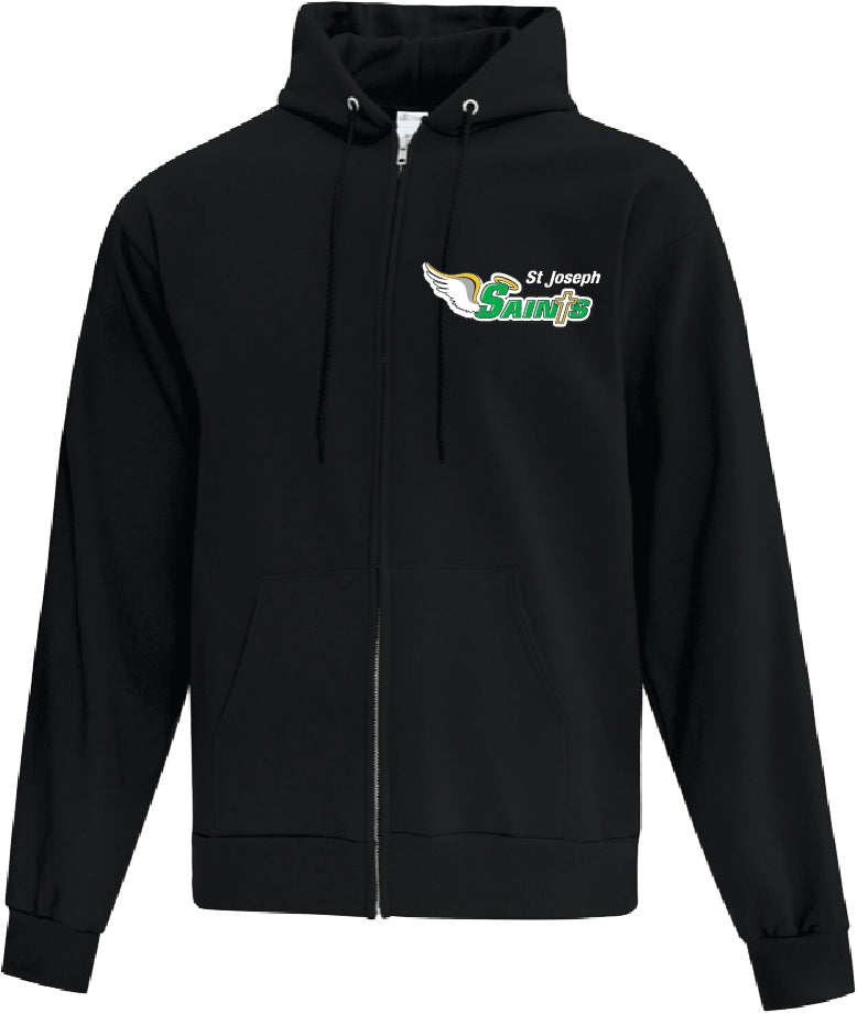 St Joseph Saints Full Zip Hoodie with Large Logo printed