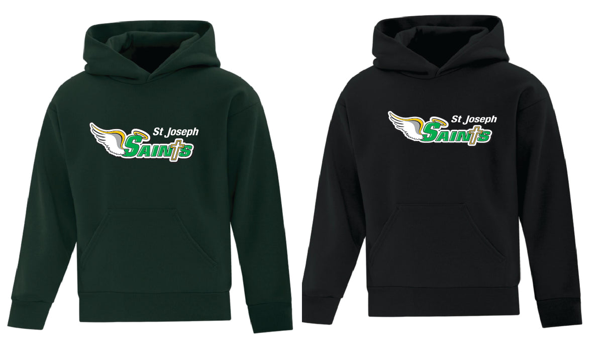 St Joseph Saints Hoodie with LARGE Logo Embroidered Dynamic Graffix