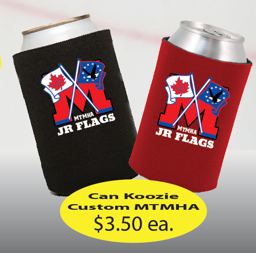 Jr Flags Neopreme Koozie