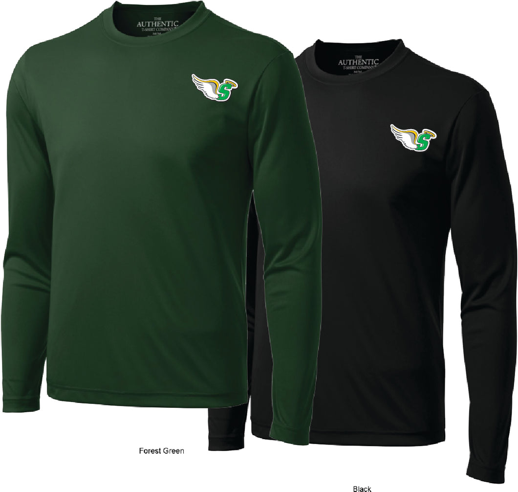 St Joseph Saints DRYFIT performance Long sleeve with SMALL Logo printed