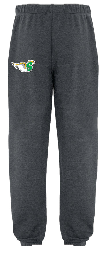 St Joseph Saints Jogging Pants with small Logo Embroidered Youth ,Ladies and Unisex