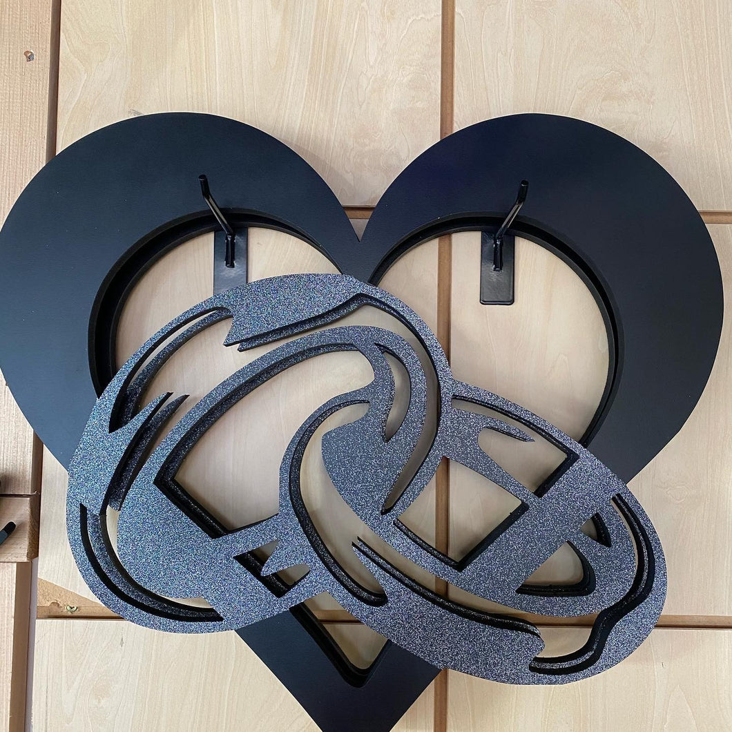 Infinity Heart Love Wood Wall Art 22-24