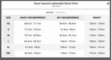 Load image into Gallery viewer, Lady Flags Bauer Warmup Pants with # Embroidered
