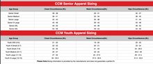 Load image into Gallery viewer, Lady Flags RED CCM Warmup Jacket with Logo Embroidered
