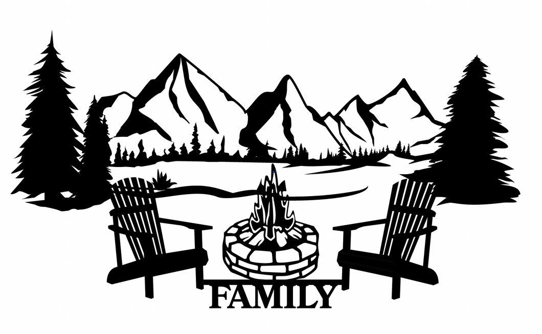 Cottage Life 1 Metal Wall Art 24-36