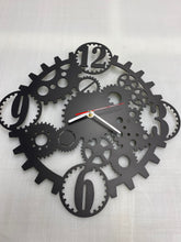 Load image into Gallery viewer, GEAR Clock Clock 19&quot; Round ,14 ga metal ,powder coated.
