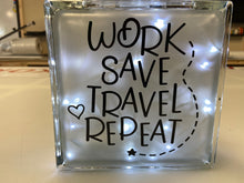 Load image into Gallery viewer, 8x8 Lighted Glass Blocks
